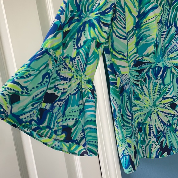 Lilly Pulitzer Matilda Silk Top - Picture 2 of 2